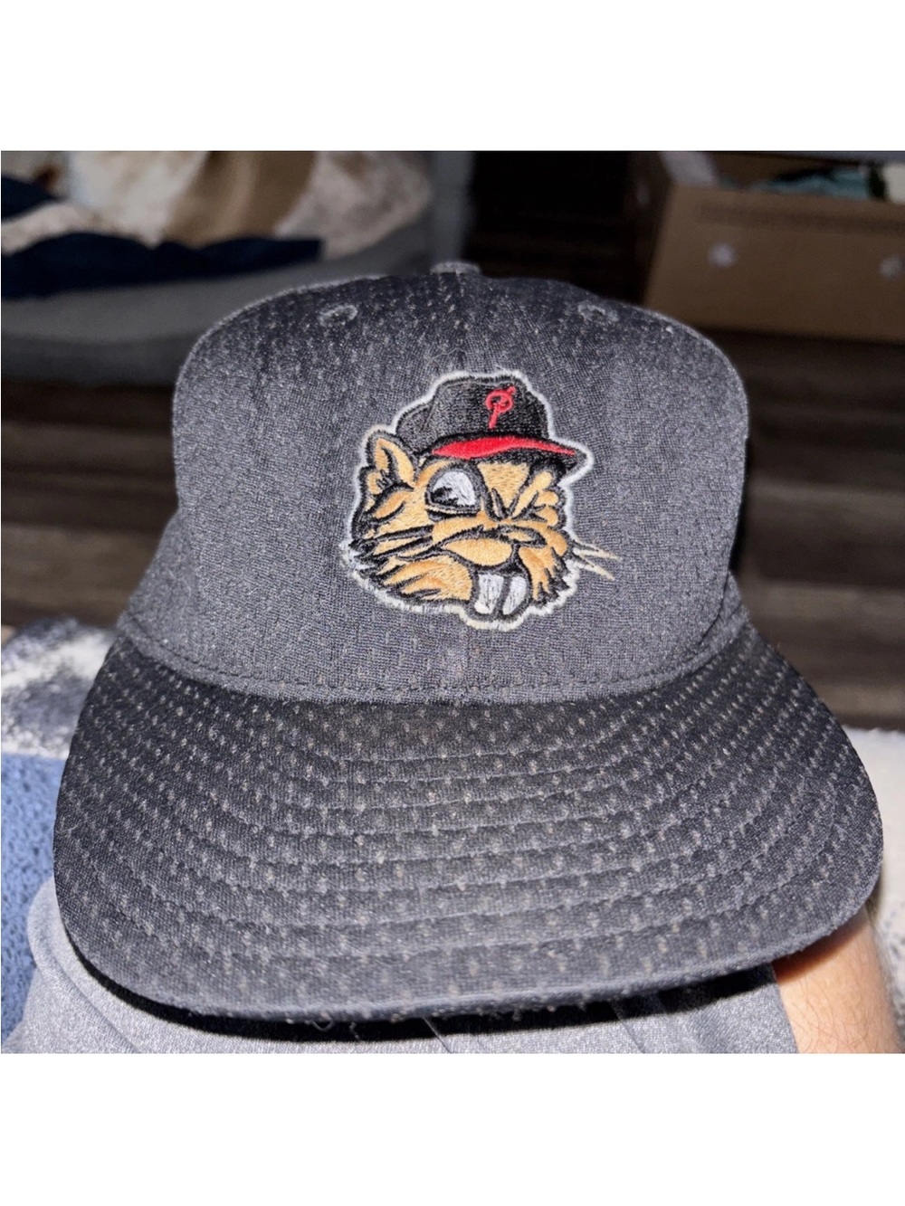Vintage PORTLAND BEAVERS Hat MiLB Minor League Men 7 1/3Blue MiLB 59FIFTY